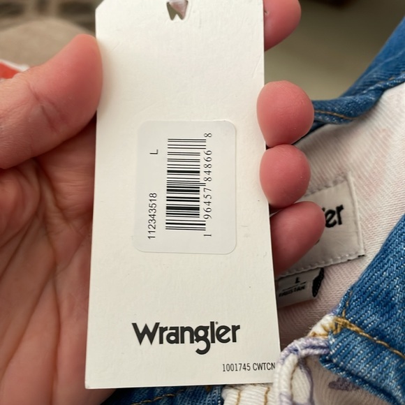 Wrangler blue jeans lady denim jacket - Picture 5 of 5